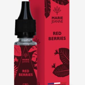 e liquide red berries 100mg marie jeanne green owl