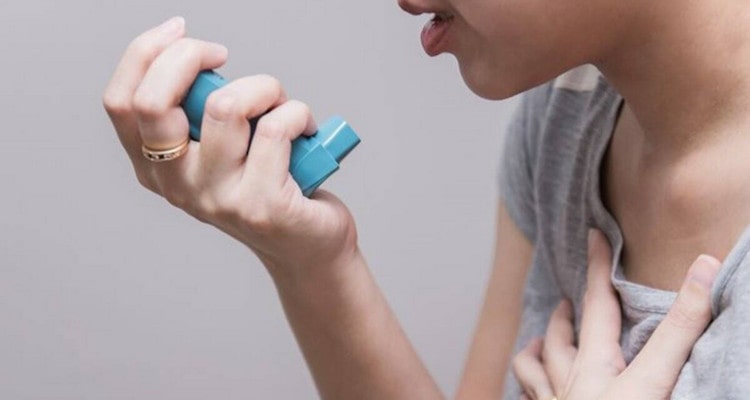 personne asthmatique