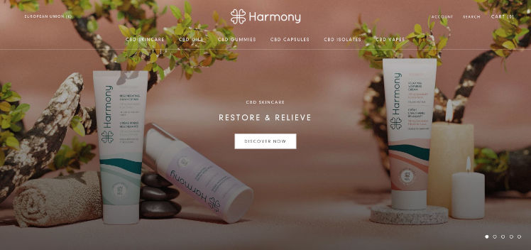 Homepage Harmony